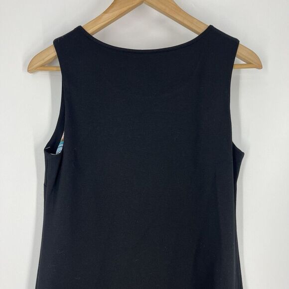 Jude Connally Dress Size Small Womens Beth Black Shift Ponte Knit Cloth Stretch - Picture 5 of 6